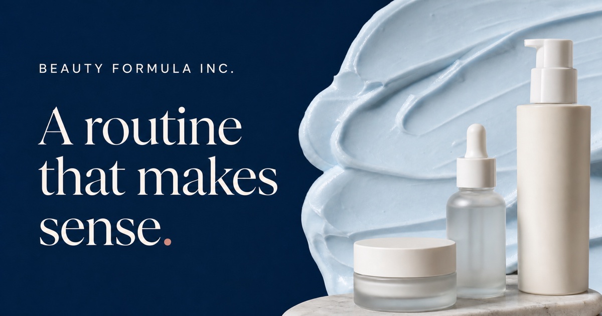 Beauty Formula Inc. — A routine that makes sense.